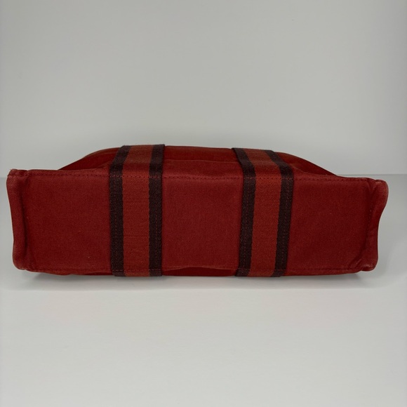 Low Start$5🔥Hermes Mini Canvas Fourre Tout PM Tote - Picture 5 of 14